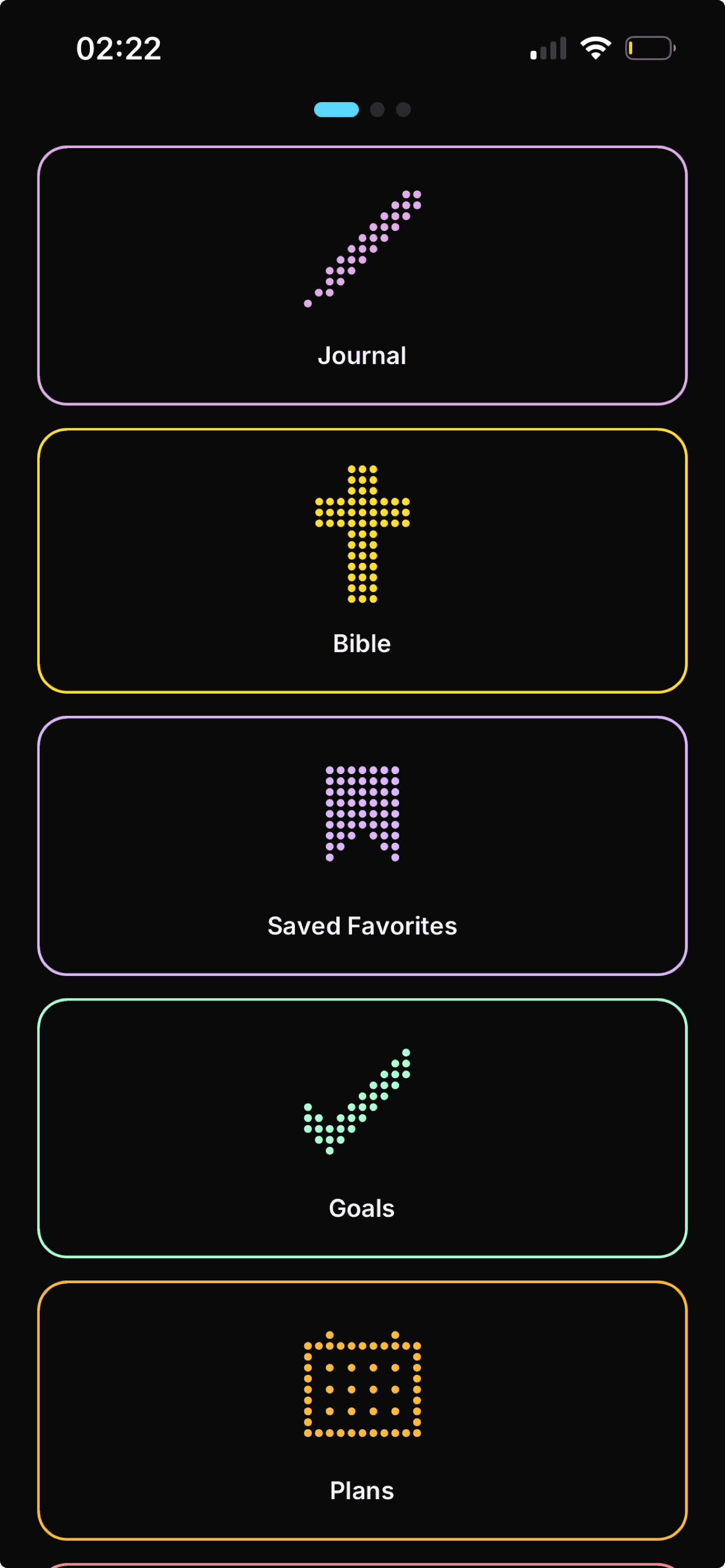 Saved Devotionals screenshot